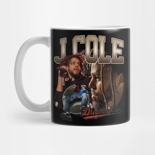 Hip Hop Retro J Cole Album Art Mug